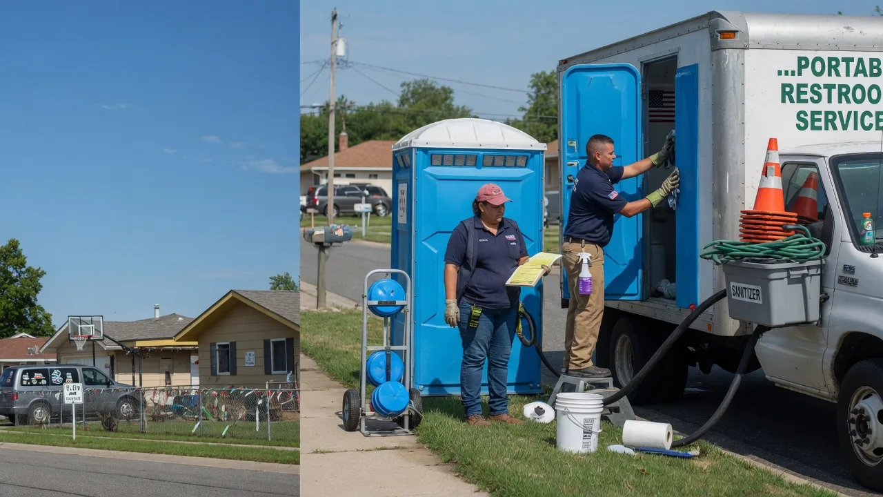 Portable Toilet Rental in Schell City, MO near me